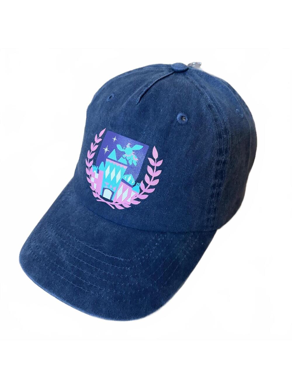 Disney Parks Fantasyland Cap Hat Whimsical Castle Dumbo Twill Adult OS NWT